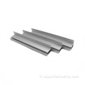 Supports de plan en aluminium pour panneaux solaires